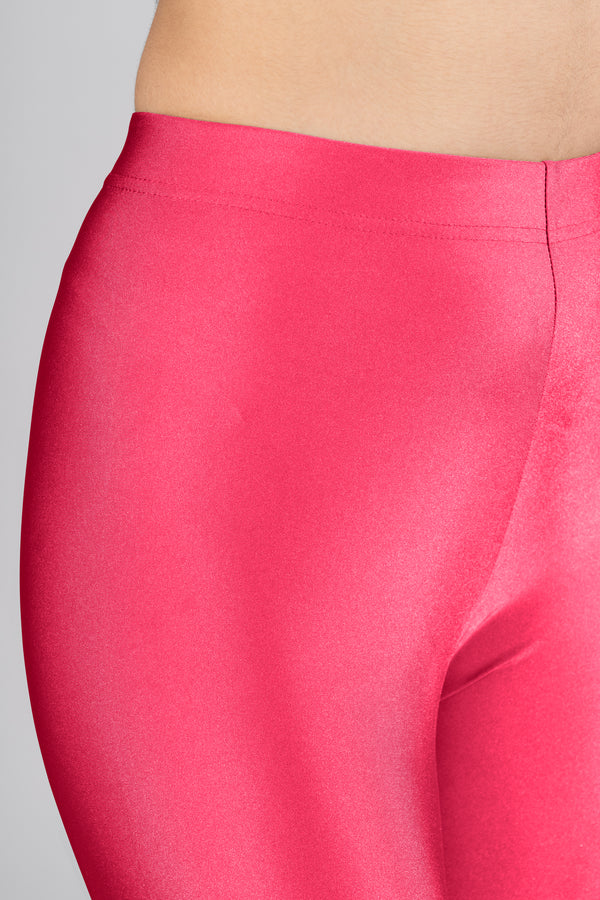 Strawberry Shimmer Ankle Length Leggings